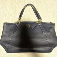COACH ショルダーバッグ ネイビーのサムネイル