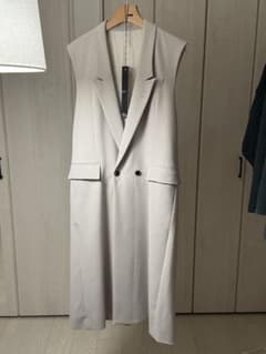 SHAREEF EX.LONG TAILORED VEST ロングジのサムネイル
