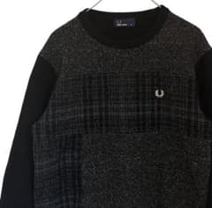 FRED PERRY フレッドペリー ニット セーター ブラック Mサイズ