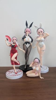 箱なし】すーぱーそに子 プライズフィギュア 4体セット まとめ売り