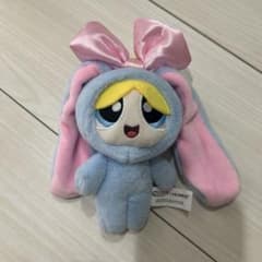 파워퍼프걸스 버블스 봉제인형 토끼