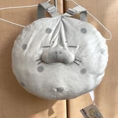 なんでもいきもの　ぬいぐるみリュック　ゴマフアザラシ