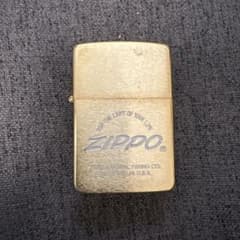 Zippo オイルライター ゴールドカラーのサムネイル