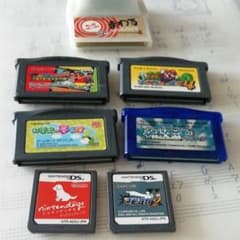 GBA ゲームボーイアドバンス ソフトのサムネイル