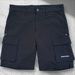 現行タグ　パーリーゲイツ　ハーフパンツ　短パン　カーゴ　紺　ネイビー　M〜L相当 美品 パーリーゲイツ ハーフパンツ 短パン 紺 白 カーゴパンツ M〜L
