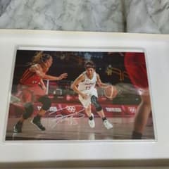 女子バスケットボール日本代表 町田瑠唯 直筆サイン入りフォト 証明書