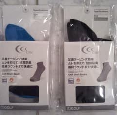 値下げ！C3fit ソックス　２足セット！ゴルフソックス　ショートソックスのサムネイル