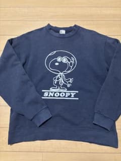 80s〜90s USA製 スヌーピー プリント スウェット XLのサムネイル