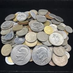 世界のヴィンテージ硬貨180枚超セット ヤングエリザベス/米欧旧通貨/アジア古銭 世界のヴィンテージ硬貨180枚超セット ヤングエリザベス/米欧旧通貨