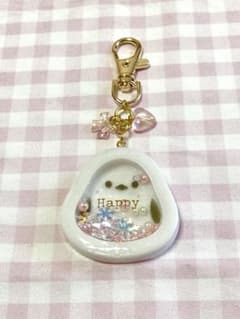 Happy シェイカーキーホルダー ハンドメイドのサムネイル