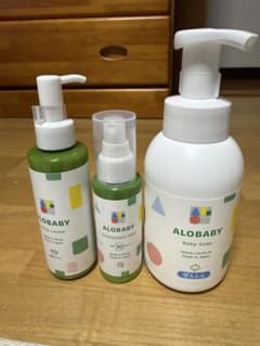 ALOBABY ベビーソープ 400ml ミルクローション　日焼け止めミストのサムネイル