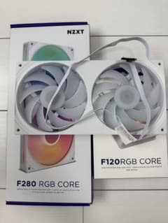 NZXT F120 F240 F280 RGB Core White 3点セット - メルカリ