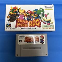 スーパーマリオRPG スーパーファミコン（説明書付き） - メルカリ