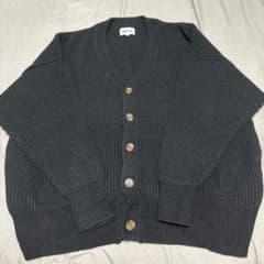 SNAP CLUB カーディガン ブラック Lサイズのサムネイル