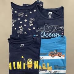UNIQLO UT キッズTシャツ 4枚セットのサムネイル