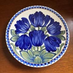 ロイヤルコペンハーゲン アルミニア 飾り皿 おそらく1906年製 チューリップ ロイヤルコペンハーゲン アルミニア 飾り皿 おそらく1906年製