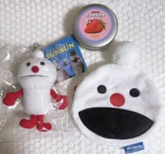 パペットスンスン ポップアップ ぬいぐるみマスコット フェイスポーチ ノンノン