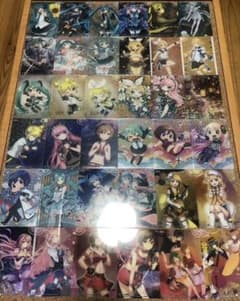 初音ミク クリアカード 35枚 バラ売り可能 ミク17無しのサムネイル