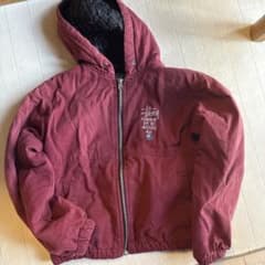 Stussy バーガンディ フードジャケットのサムネイル