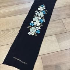 豆千代モダン mamechiyo modern 半襟　ウロコ刺繍のサムネイル