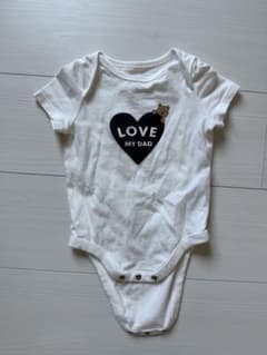 baby gap LOVE MY DADロンパース 3-6ヶ月のサムネイル