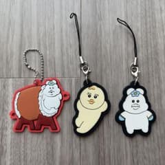 んぽちゃむ きみまろ　ラバーマスコット 3種セットのサムネイル