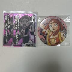 ヒロアカ 麗日お茶子 缶バッジ カードセット - メルカリ