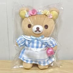 リラックマ リラックマストア限定 チェックワンピース ぬいぐるみ