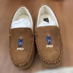 Polo Ralph Lauren ポロベア スリッポン ブラウンのサムネイル