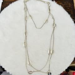ジョージジェンセン　シルバーオーバルモチーフロングネックレス　希少 ジョージジェンセン シルバーオーバルモチーフロングネックレス 希少