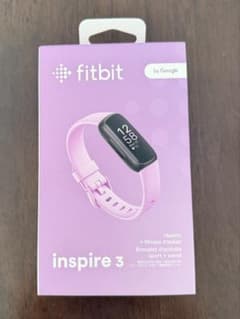 Fitbit Inspire 3 ブラック＆ライラック 歩数計 - メルカリ