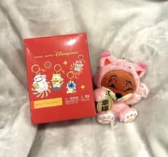 香港ディズニー ニック 春節 旧正月 キーチェーン 招き猫 ランダム