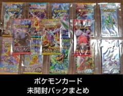 ポケモンカードゲーム 未開封パック まとめ売り 被りなし - メルカリ