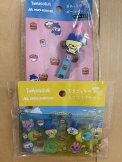 モスバーガー たまごっち ボールペン ミニクリアケース セットのサムネイル