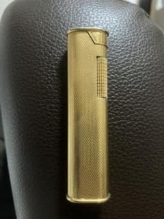 DUNHILL 金色ライター 本体　着火等未確認のサムネイル