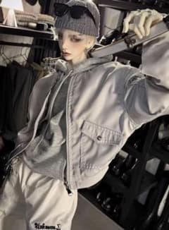 Theodore 様 75cmドール用服 ジャケット | Mercari Theodore様製キャストドール服75-77サイズデニムジャケット