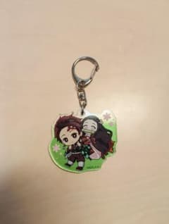 Demon Slayer: Kimetsu no Yaiba Acrylic Keychain Tanjirō Kamado Nezuko Kamado
