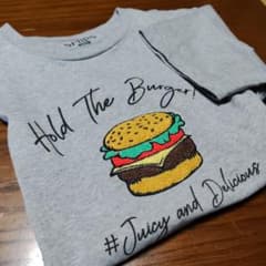 【新品】SHIPS ハンバーガー刺繍 メンズTシャツ Мのサムネイル
