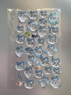 ちいかわ ハチワレ ボンボンドロップシール 正規品のサムネイル