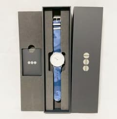 新品】KOMONO 腕時計 KOM-W4081 ブルー迷彩 - メルカリ