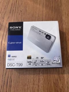 美品 SONY Cyber-shot DSC-T99 (S)シルバー - メルカリ