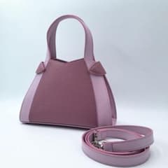 美品☆現行 MORABITO モラビト ステラミニ 2way ハンドバッグ 本革