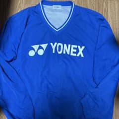 YONEX Vネック テニスウェア 青 白のサムネイル