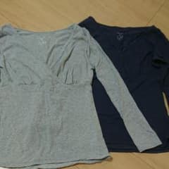 ホットコット ベルメゾン 授乳服 マタニティ 二枚セットのサムネイル