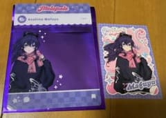 プロセカ メロパレ カフェ 朝比奈まふゆ SNS風クリアカード カード Nのサムネイル