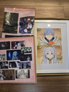 장송의 프리렌 Blu-ray 특전 캐릭터 파인 그래프 천 포스터 3점
