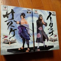 NARUTO フィギュア サスケ イタチ フィギュアセット！のサムネイル