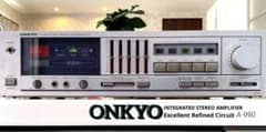ONKYO プリメインアンプ A-990 オンキヨー イコライザー搭載 櫻*教様 ONKYO プリメインアンプ A-990 オンキヨー イコライザー搭載