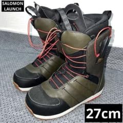 数回使用 メンズ 27cm SALOMON LAUNCH ダブルレースブーツ 数回使用 メンズ 27cm SALOMON LAUNCH ダブルレースブーツ - メルカリ