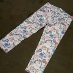 クロップド丈♡ピンク花柄♡春色のサムネイル